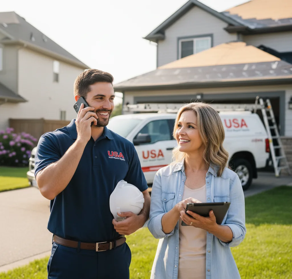 USA Roof Repair Experts customer support in Houma